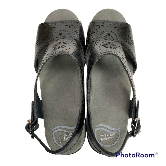 Dansko Sandals Black EU 40 US Equivalent 9.5 - 10 - Picture 5 of 11